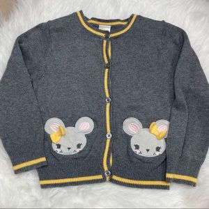 Gymboree Gray Cardigan 3T
